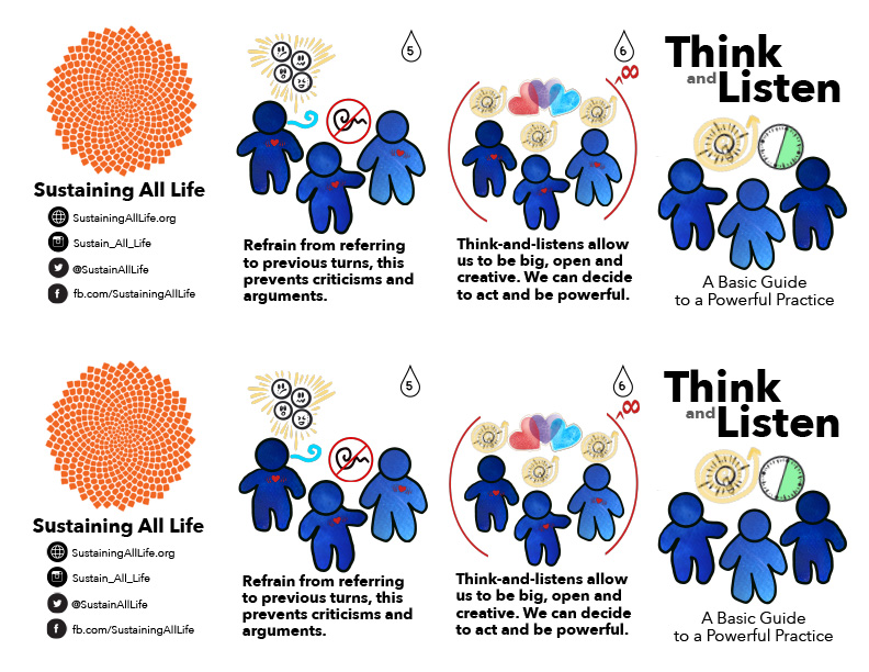 Think and Listen zine