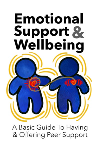 Emotional Support and Wellbeing zine cover